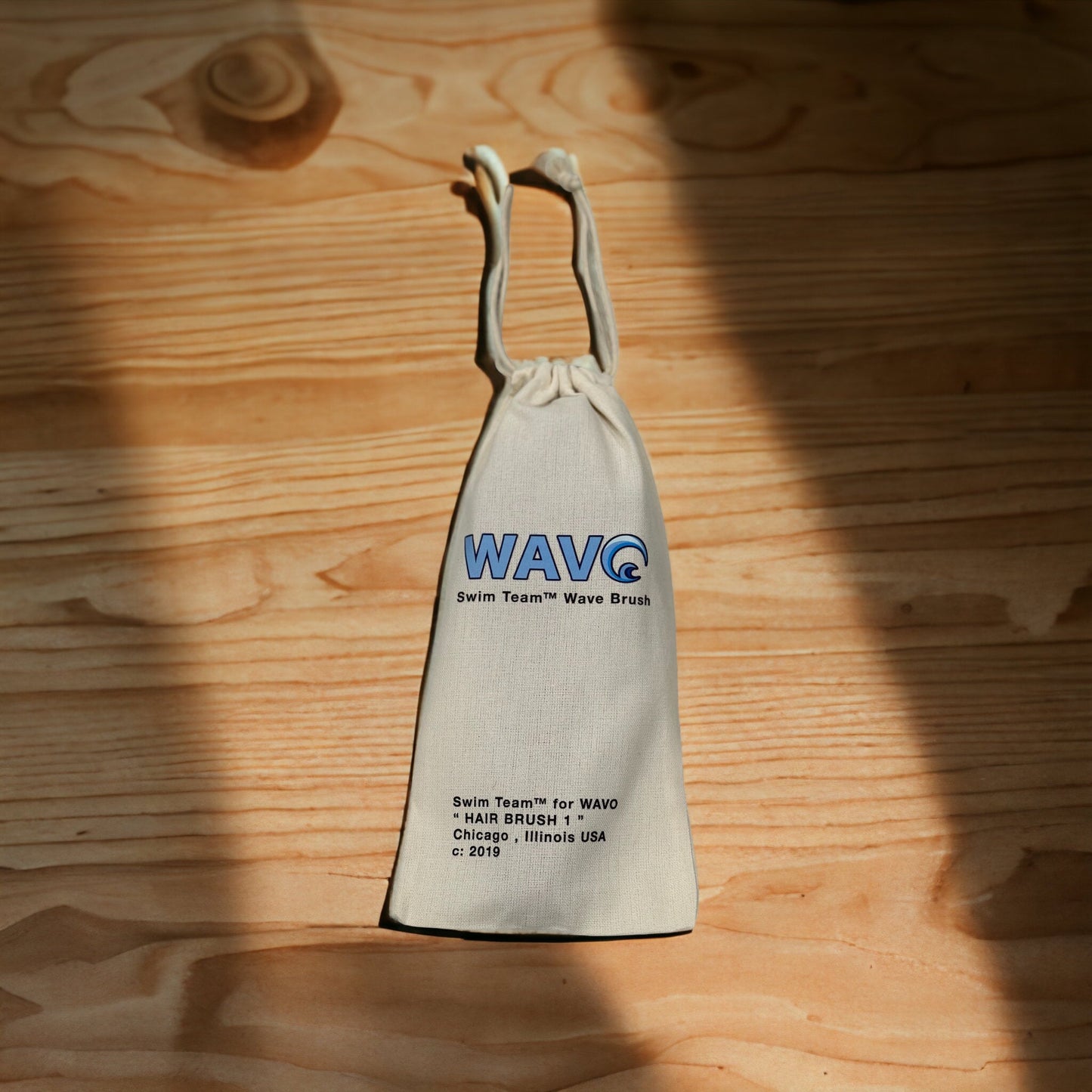 " Hair Brush 1 " Swim Team™ for WAVO - Made With Hard Nylon - All Purpose Wave Brush